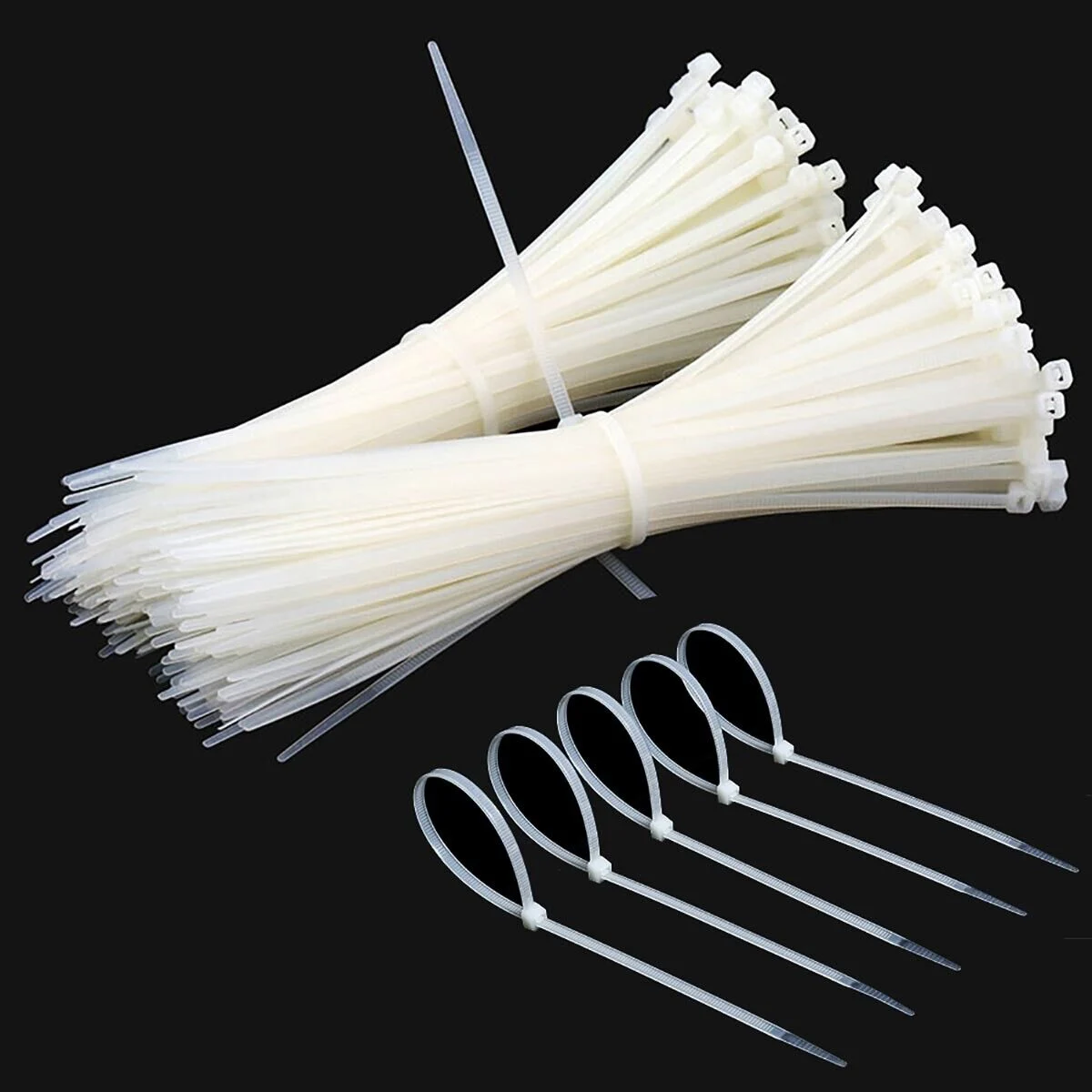 Fascetta 200×2,5 mm NATURALE 100 pz